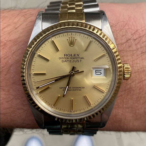 Vintage Rolex ref 16013 two tone champagne dial in perfect condition - Picture 2 of 6